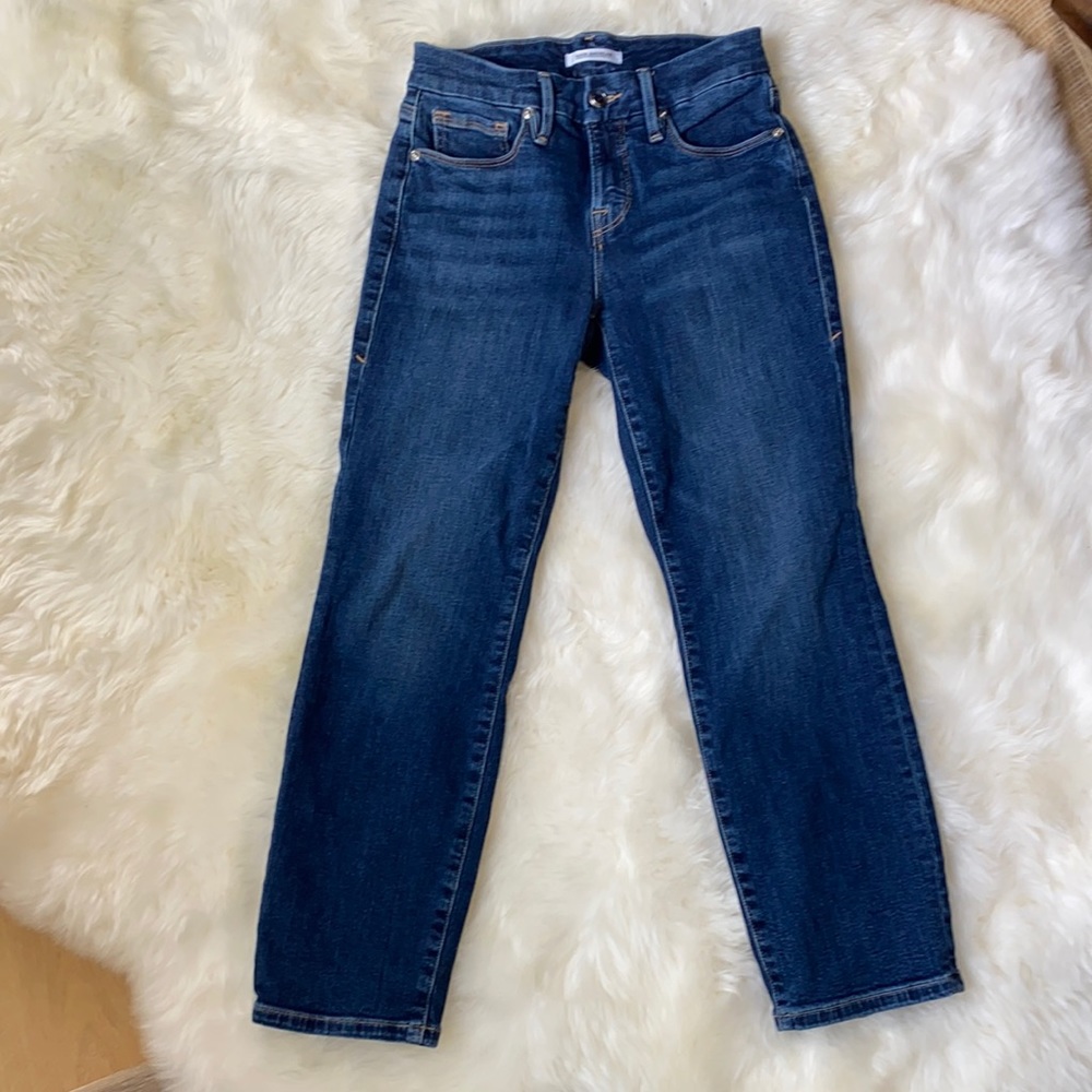 Good American Petite Straight Jean 00/24